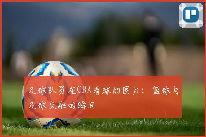 足球队员在CBA看球的图片：篮球与足球交融的瞬间